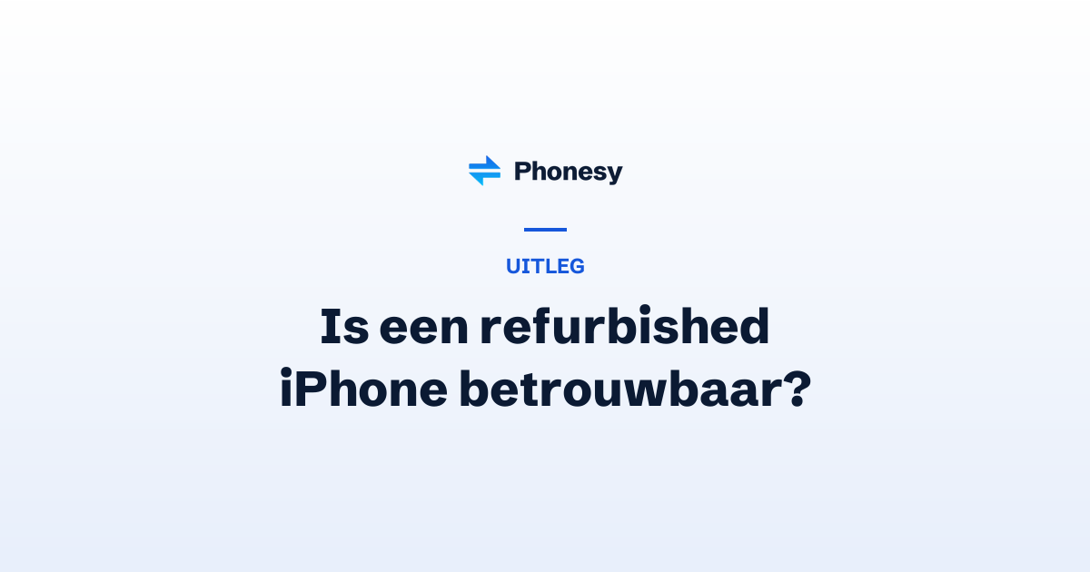 Un iPhone reconditionné est-il sûr et fiable ?