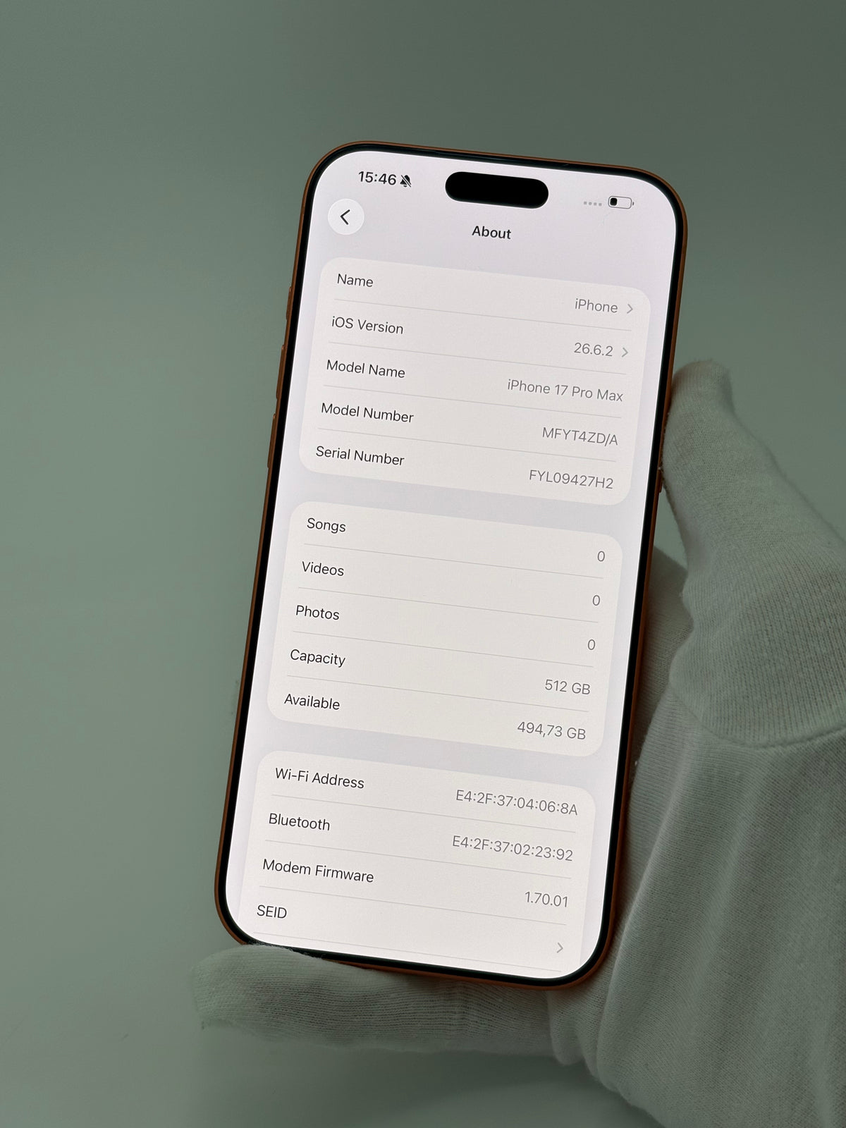 iPhone 17 Pro Max 512 GB