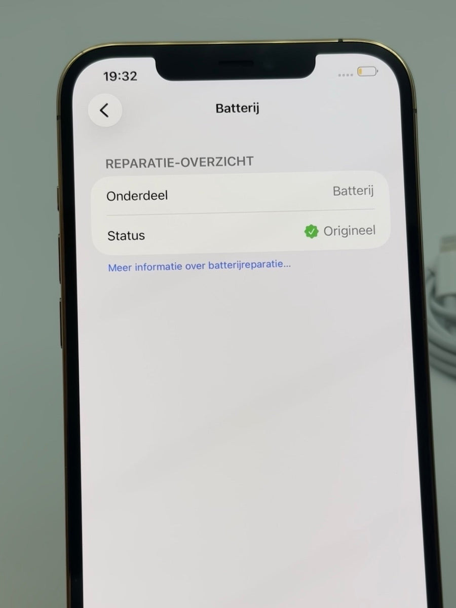 Batterij-screenshot